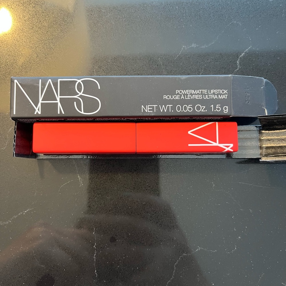 NARS Powermatte Lipstick in Fiery Red